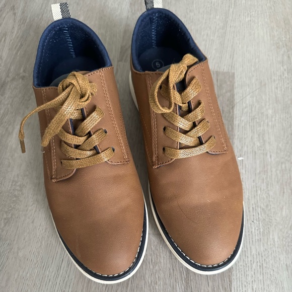 Cat & Jack Shoes Boys Franco Flats And Slipon Catjack Brown 5 Poshmark